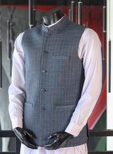 Michael Men Waistcoat Stitched RF23WC D-10352678930-BL
